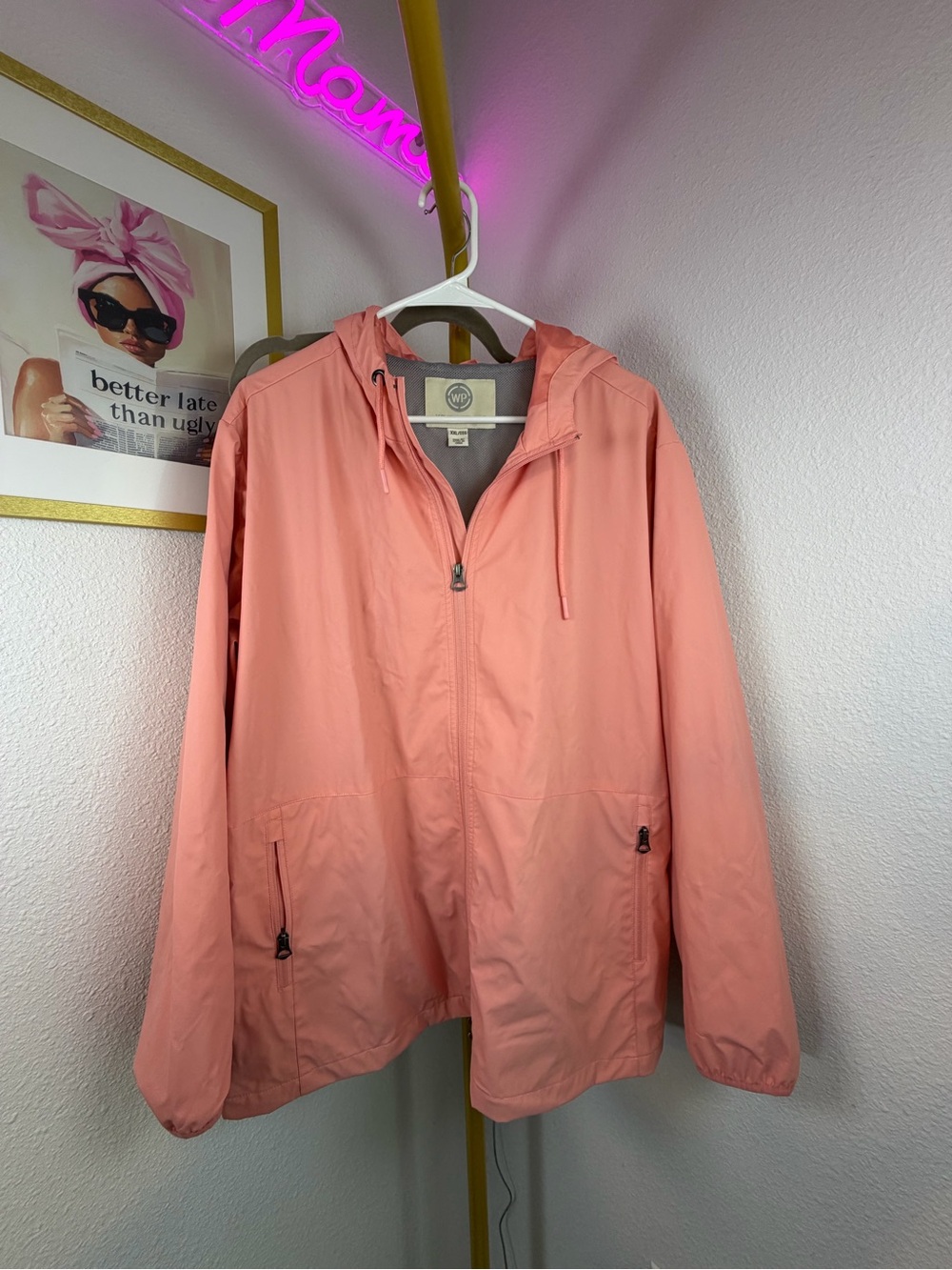 Weatherproof Vintage Peach Utility Hooded Jacket XXL